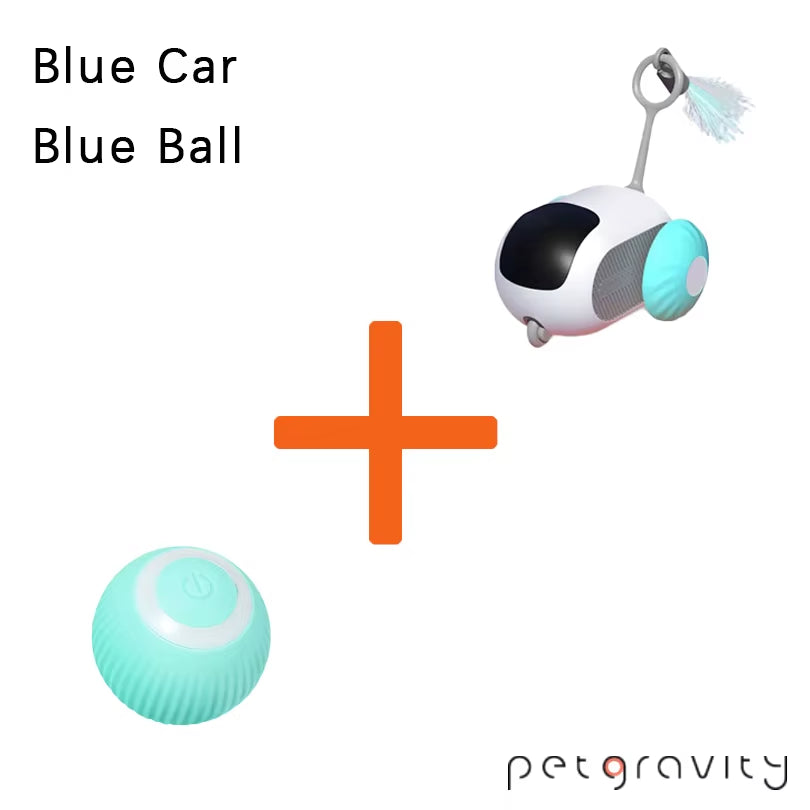 Pet Gravity Cat Smart Interactive Car Toy Dropshipping Automatic Moving Remote Mouse Indoor Kitty Ball Toys Controlled