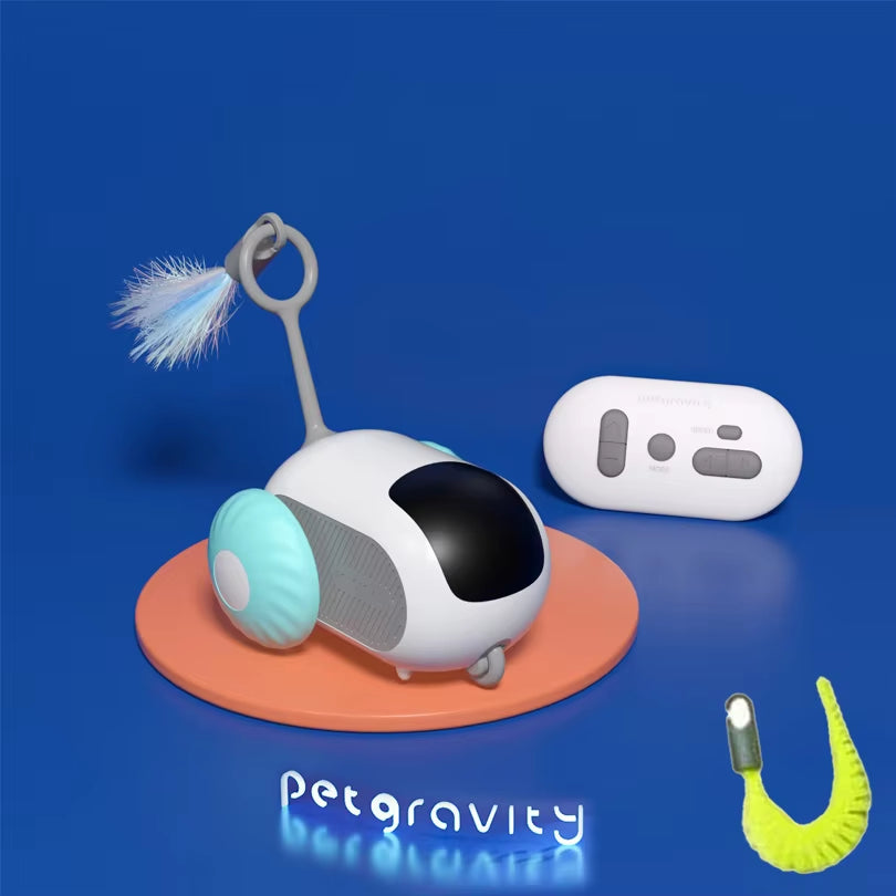 Pet Gravity Cat Smart Interactive Car Toy Dropshipping Automatic Moving Remote Mouse Indoor Kitty Ball Toys Controlled