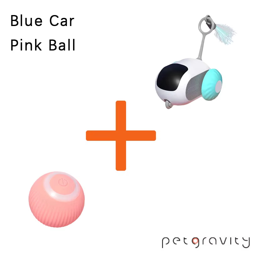 Pet Gravity Cat Smart Interactive Car Toy Dropshipping Automatic Moving Remote Mouse Indoor Kitty Ball Toys Controlled