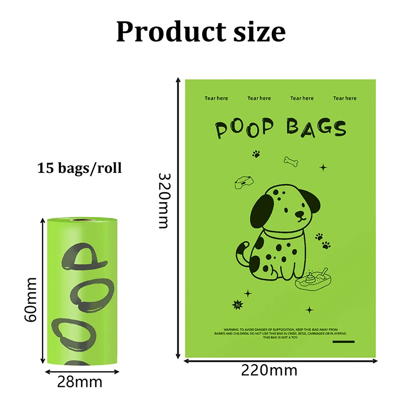 Biodegradable Dog Poop with Dispenser