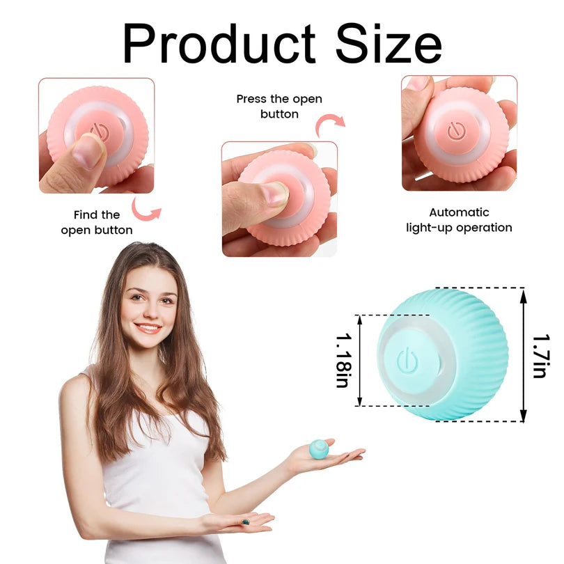 Pet Gravity Cat Smart Interactive Car Toy Dropshipping Automatic Moving Remote Mouse Indoor Kitty Ball Toys Controlled