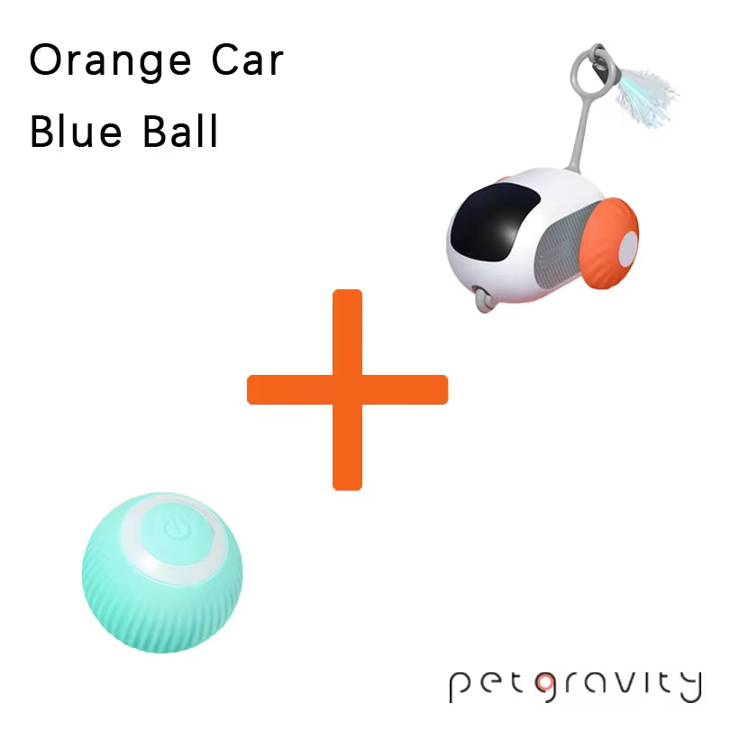 Pet Gravity Cat Smart Interactive Car Toy Dropshipping Automatic Moving Remote Mouse Indoor Kitty Ball Toys Controlled