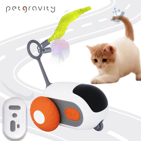 Pet Gravity Cat Smart Interactive Car Toy Dropshipping Automatic Moving Remote Mouse Indoor Kitty Ball Toys Controlled