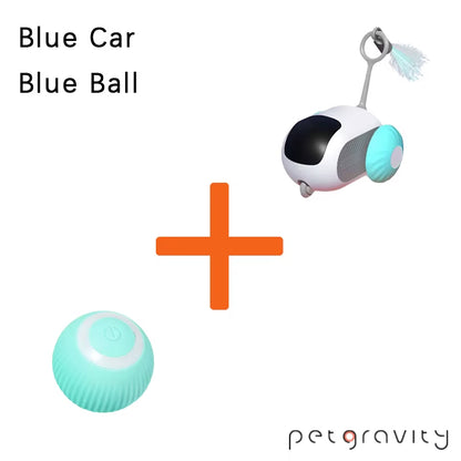 Pet Gravity Cat Smart Interactive Car Toy Dropshipping Automatic Moving Remote Mouse Indoor Kitty Ball Toys Controlled
