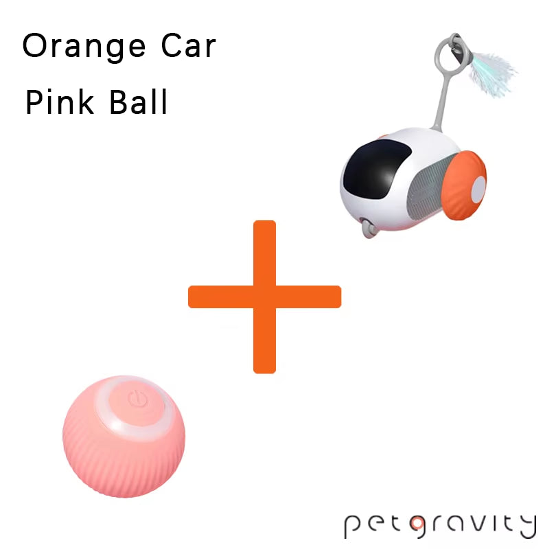 Pet Gravity Cat Smart Interactive Car Toy Dropshipping Automatic Moving Remote Mouse Indoor Kitty Ball Toys Controlled